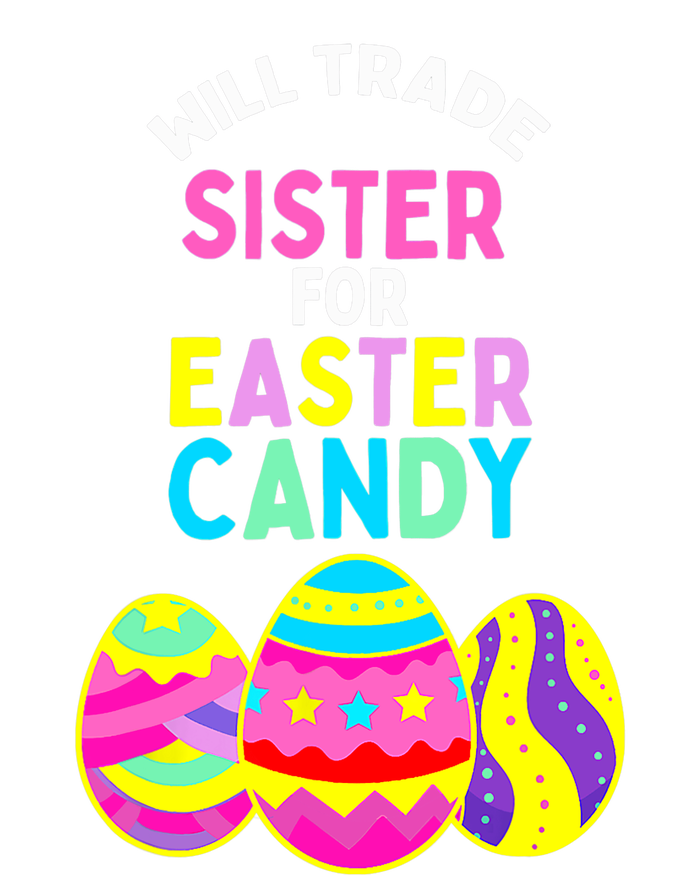 Will Trade Sister For Easter Candy Eggs Cute Boy Girl Tie-Dye T-Shirt