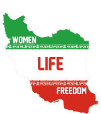 Wo Life Freedom Cute Iranian Flag Of Iran Gift T-Shirt