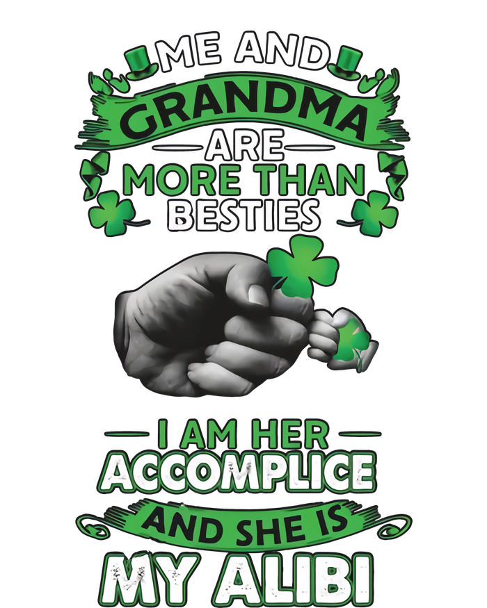 Me And Grandma Are More Than Besties Lucky Grandma And Grandkids T-Shirt