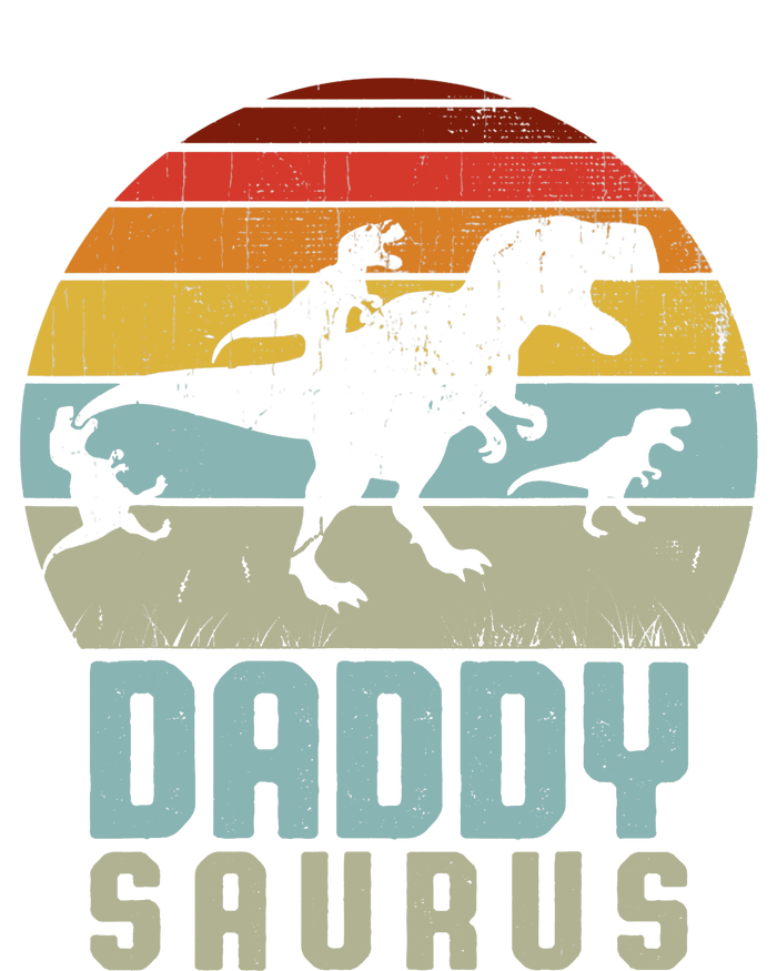 Daddysaurus Daddysaurus Rex Design Fathers Day Performance Long Sleeve Polo