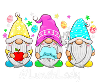 Cute Easter Day Gnome Love Lunch Lady Wo Matching Striped Beanie with Solid Band