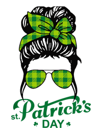 Happy St Patrick Day Funny Messy Bun Glasses Women Sustainable Bucket Hat