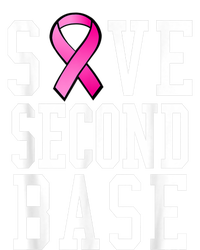 Save Second Base Shirt Breast Cancer Tshirt for Wo Women's Perfect Tri Tunic Long Sleeve Shirt