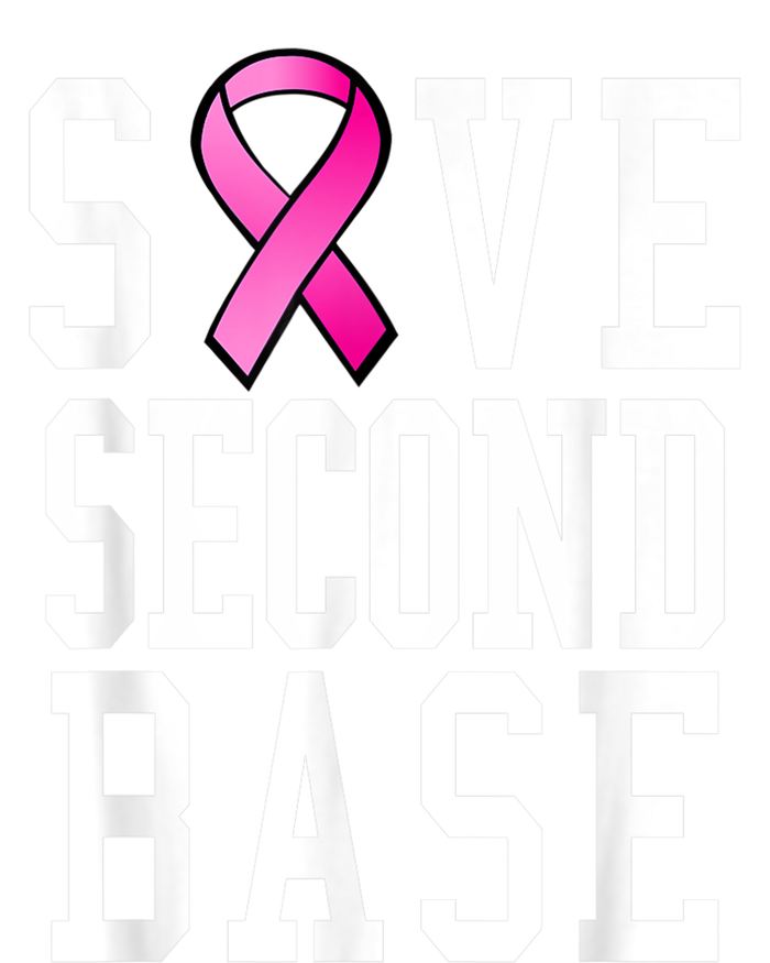 Save Second Base Shirt Breast Cancer Tshirt for Wo Women's Perfect Tri Tunic Long Sleeve Shirt