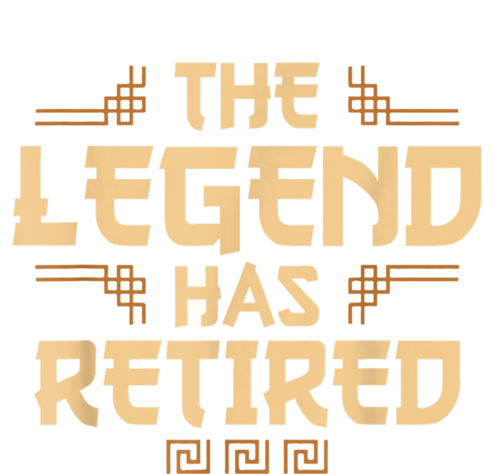 The Legend Has Retired Retirement Humor Toddler T-Shirt