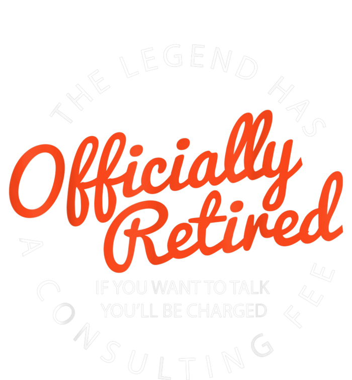 The Legend Has Officially Retired Funny Retirement Gifts  PosiCharge Competitor Tank