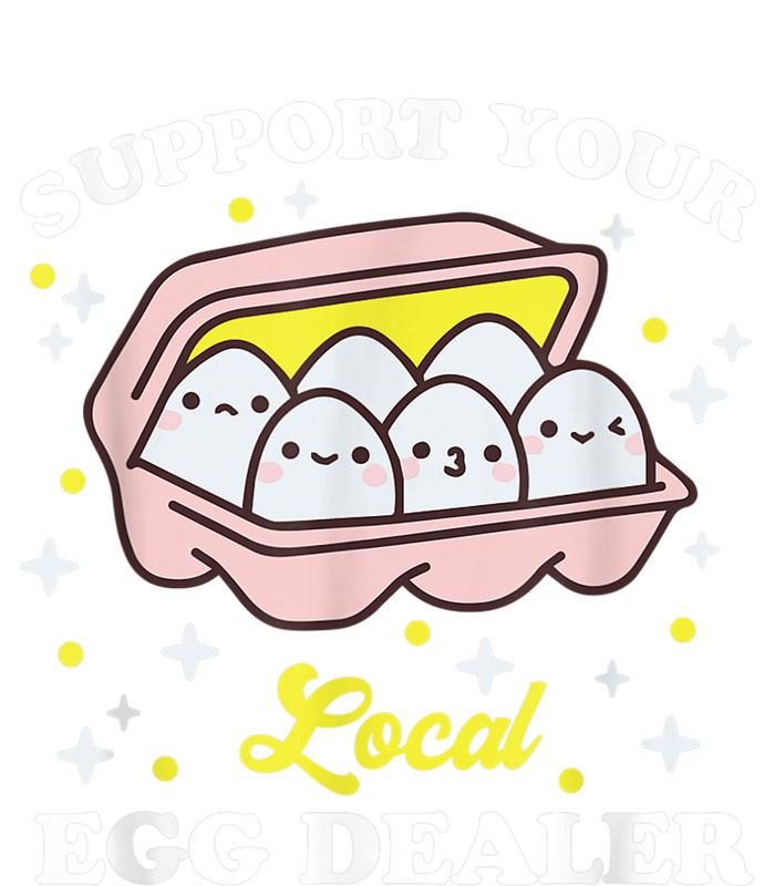 Support Your Local Egg Dealer, Farm Fresh eggs Funny farm Zip Tote Bag