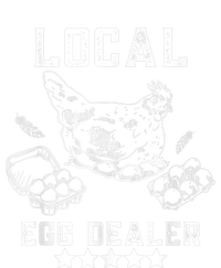 Local Egg Dealers Chicken Funny Local Egg Dealers Chicken Short Acrylic Beanie