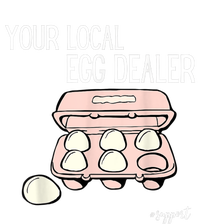 Your Local Egg Dealer Farm Fresh Eggs Funny Farming Lovers Kids Long Sleeve Shirt