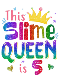 5 Year Old Gift This Slime Queen Is 5th Birthday N Kids Long Sleeve Shirt