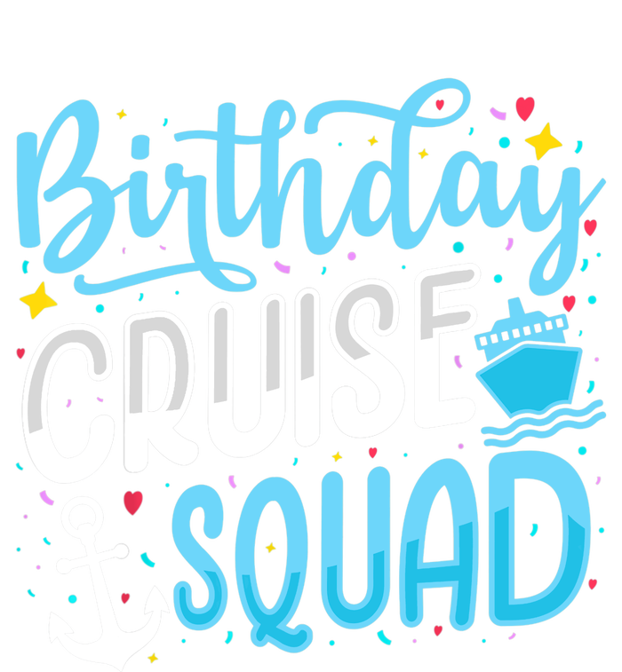 Birthday Cruise Squad Cruising Vacation Funny Crew Valucap Bio-Washed Visor