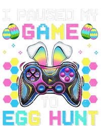 I Paused My Game To Egg Hunt Easter Funny Gamer Sweatshirt Cinch Pack Bag