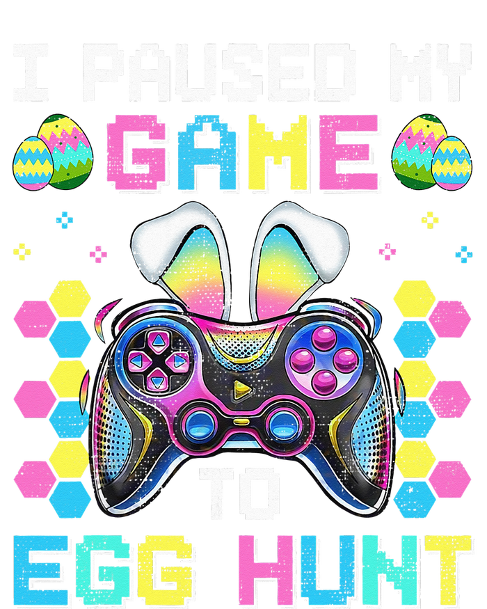 I Paused My Game To Egg Hunt Easter Funny Gamer Sweatshirt Cinch Pack Bag