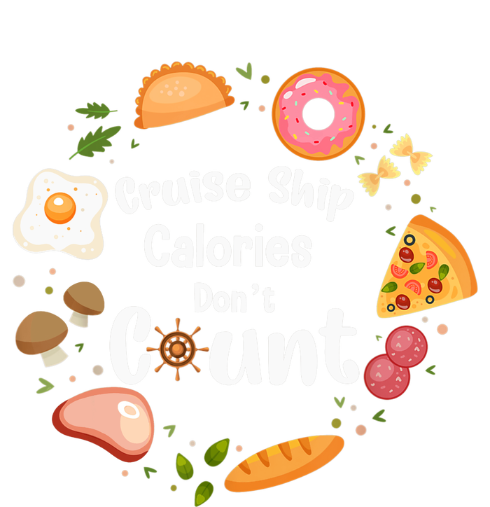 Cruise Ship Calories Don't Count Food Donut Egg T-Shirt