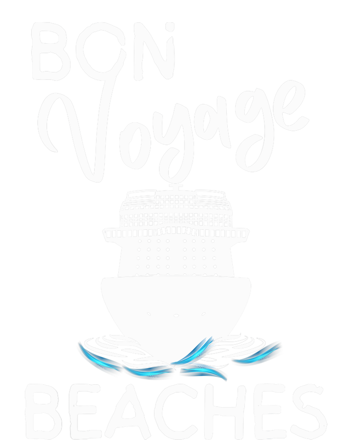 Wo's Bon Voyage Beaches Cruise Ship Graphic For Cruisers Baby Bodysuit