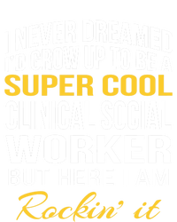 Funny Clinical Social Worker Cool Gift Funny Gift Funny Gift T-Shirt