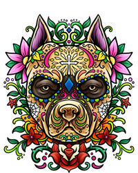 Decorated Sugar Skull Dog Great Gift Day Of The Dead Illustration Cute Gift Mousepad