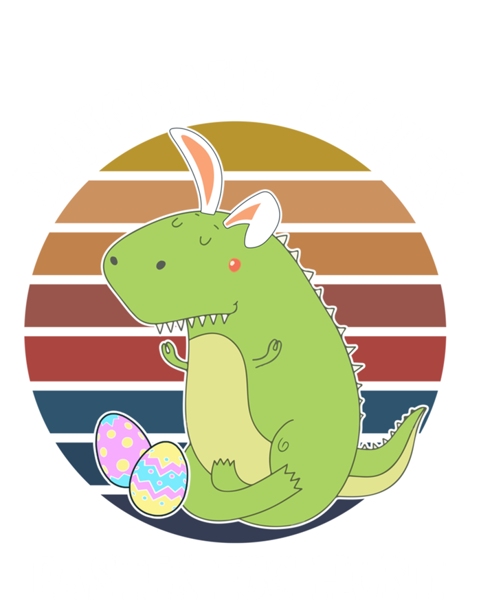 Dinosaur Hates Easter Egg Hunt T Rex Bunny Ears Easter Funny Gift Funny Gift T-Shirt