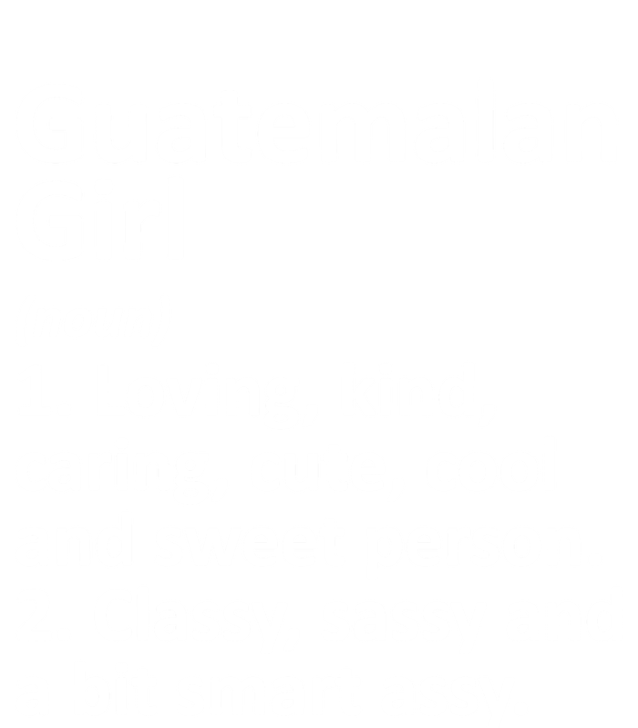 Guatemalan Guatemala Gift Funny Country Roots Descent Meaningful Gift T-Shirt