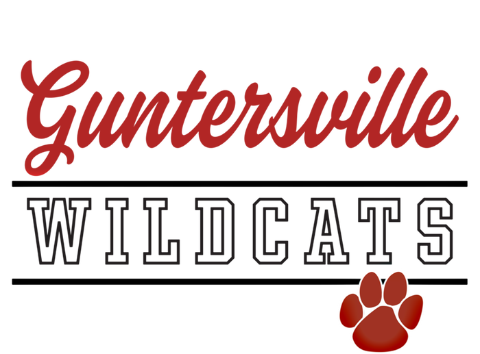 Guntersville High School Wildcats Great Gift C4 Tall Hoodie