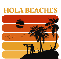 Hola Beaches Funny Beach Vacation Canvas