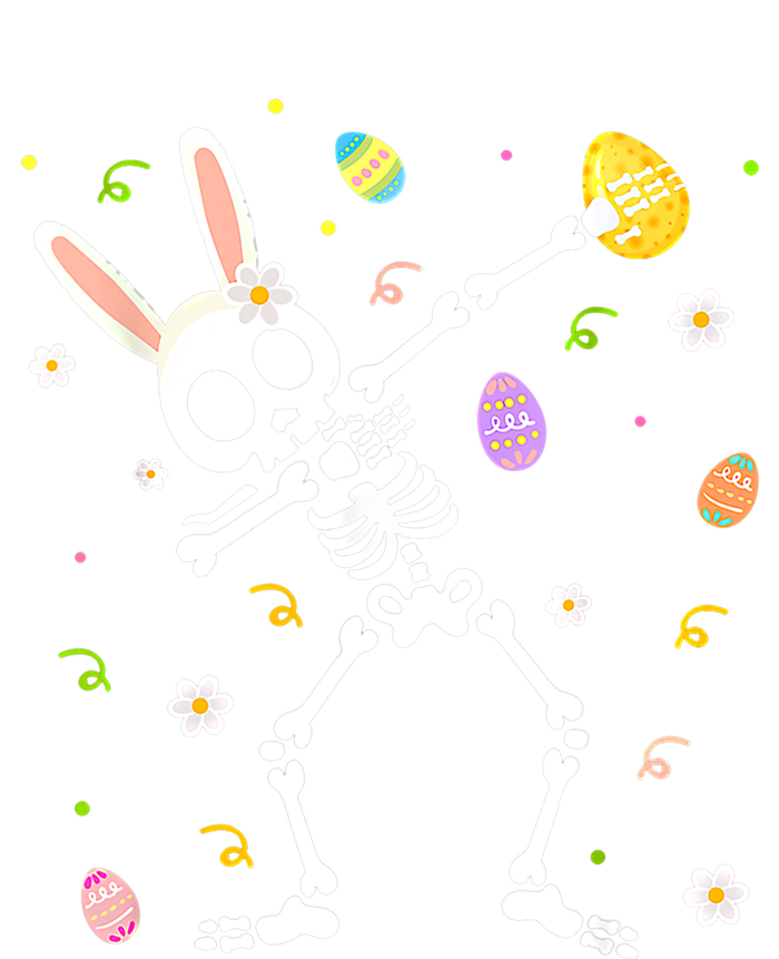 Happy Easter Funny Dabbing Bunny Skeleton Hunting Eggs Gift T-Shirt