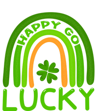 Happy Go Lucky Shamrock St Patrick's Day Meaningful Gift T-Shirt