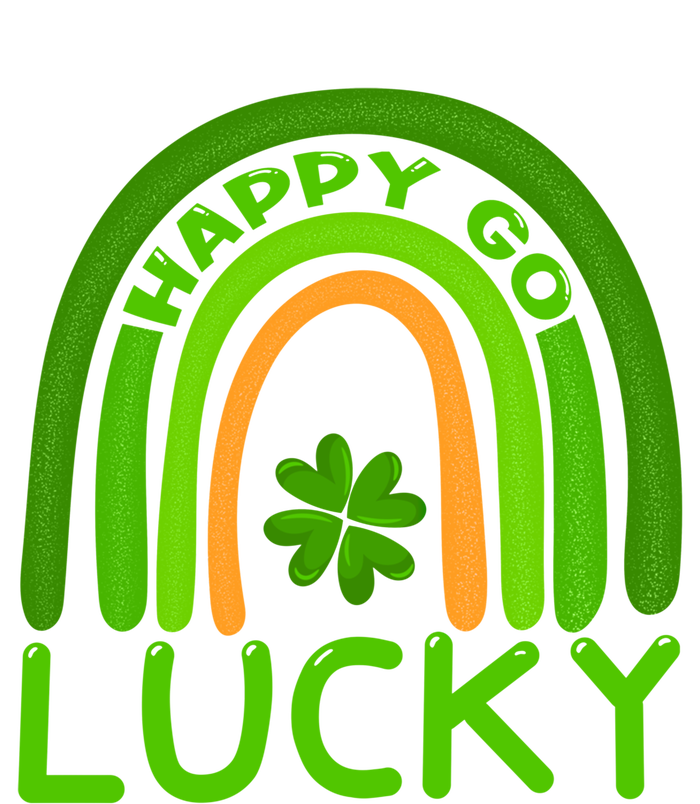 Happy Go Lucky Shamrock St Patrick's Day Meaningful Gift T-Shirt