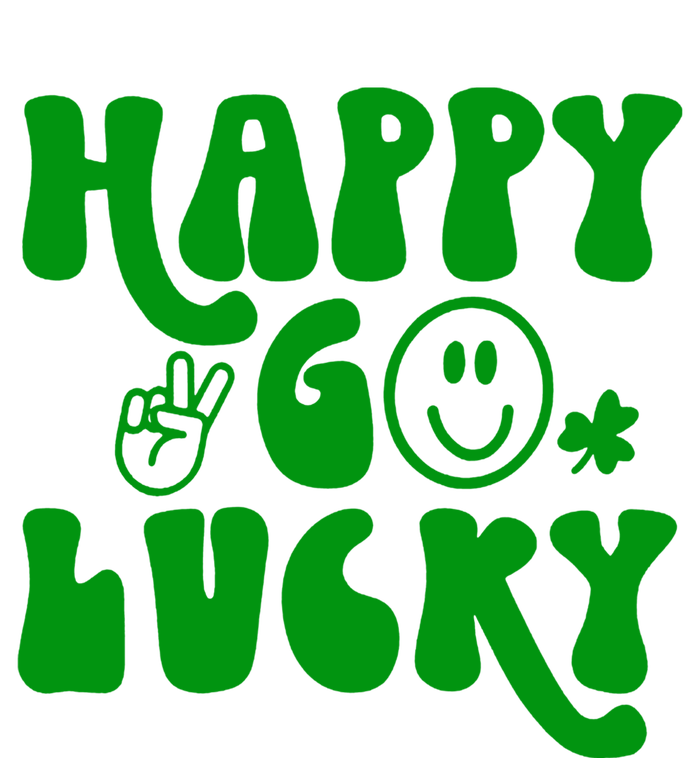 Happy St Patricks Day Go Lucky Irish Shamrock Retro Groovy Gift Tote Bag