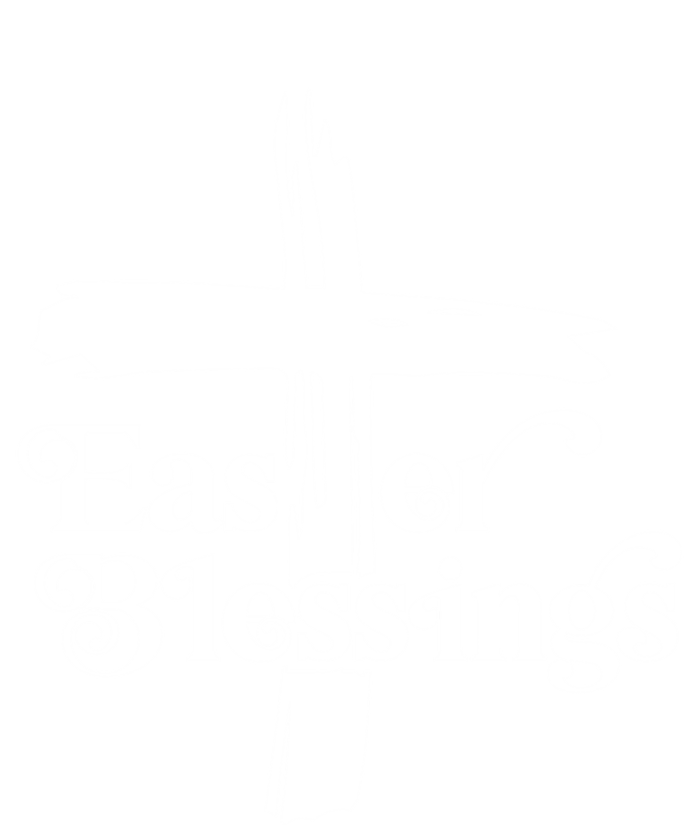 Easter Blessings Cross Religious Easter Christian Cross Gift T-Shirt