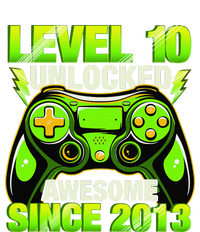 10th Birthday Level 10 Unlocked Awesome 2013 Gamer Gift Tall Hoodie