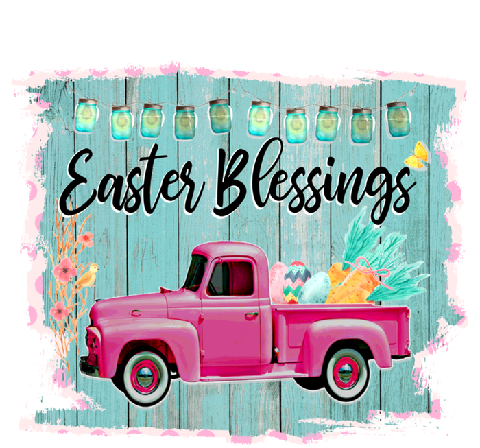 Easter Blessings Vintage Antique Truck Easter Gift Doggie Tank