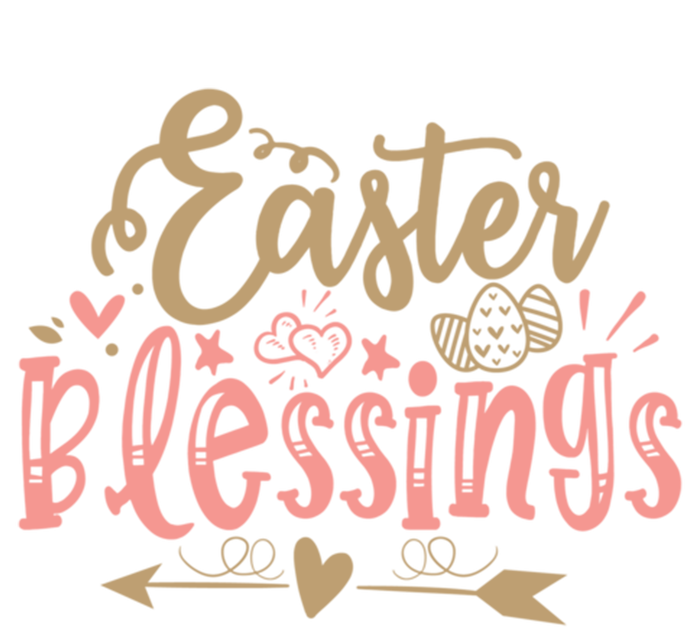 Easter Blessings With Easter Egg Graphic Great Gift T-Shirt