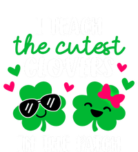 I Teach The Cutest Clover In The Patch Teacher Patrick's Day Gift T-Shirt