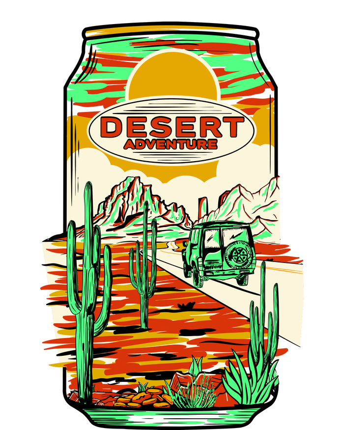 Desert Adventure Soda Can T-Shirt