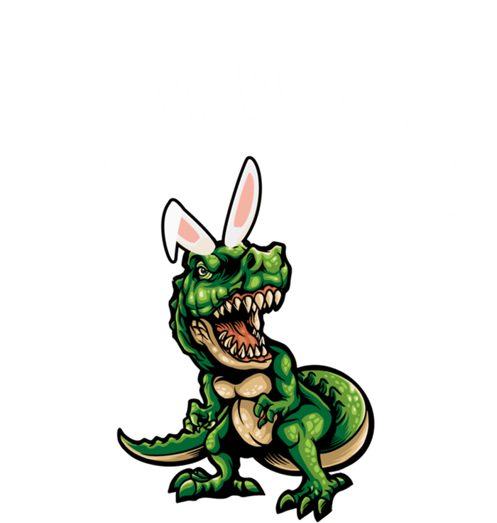 Easter Grandma Bunny Trex Dinosaur Bunny Ears Meaningful Gift Sweatshirt Cinch Pack Bag