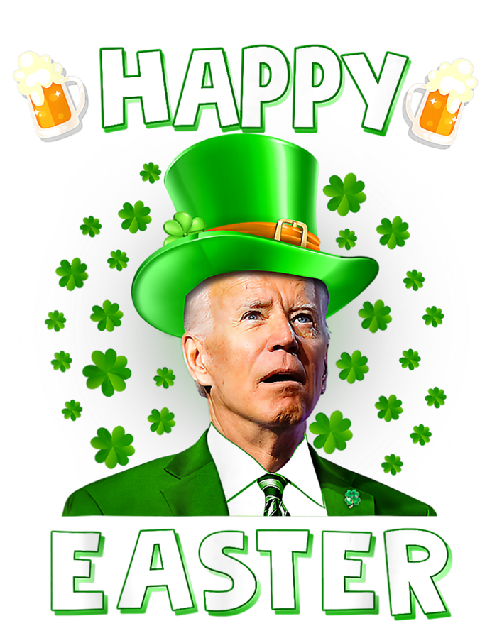 Funny Joe Biden Happy Easter Confused St Patricks Day Youth Performance Sprint T-Shirt