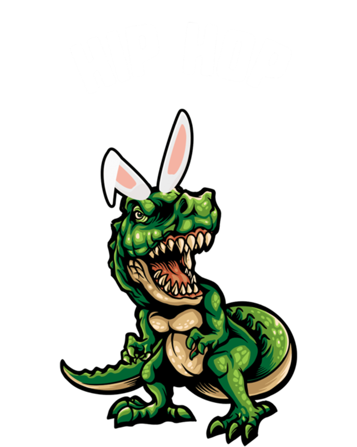 Easter Hip Hop Trex Dinosaur Bunny Ears Gift Spring Gift Striped Beanie with Solid Band