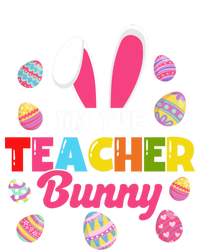 Easter Teachers Teacher Bunny I'm The Teacher Bunny Gift Ladies Long Sleeve Shirt