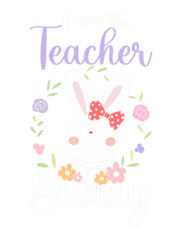 Easter Teachers Teacher Easter Day I'm The Teacher Bunny Cute Gift Women's Tri-Blend 3/4-Sleeve Raglan Shirt