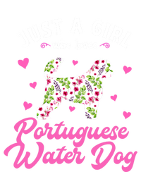 Just A Who Loves Portuguese Water Dog Gift T-Shirt