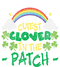 Kids Cutest Clover In The Patch St Patrick's Day 'S Great Gift Toddler Hoodie