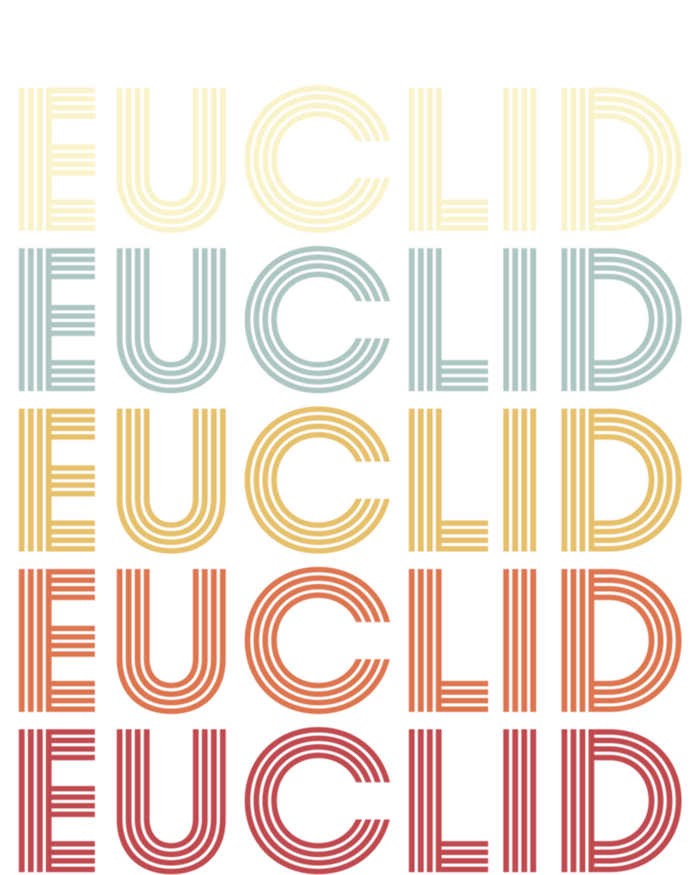 Euclid Ohio Euclid Oh Retro Vintage Text Gift T-Shirt