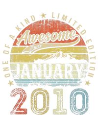 13th Birthday Gift Awesome Since January 2010 13 Year Old Kids T-Shirt