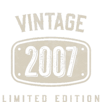 16 Years Old Vintage 2007 Limited Edition 16th Birthday Women's Perfect Tri Tunic Long Sleeve Shirt