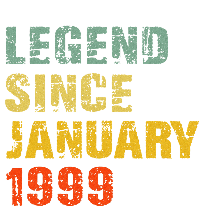 24 Year Old 24th Birthday Gifts Legend Since January 1999 Kids Hoodie