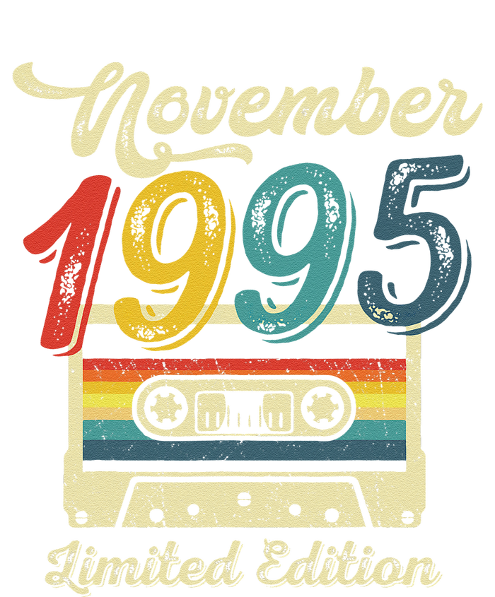 27 Years Old Gift Retro November 1995 Cassette 27th Birthday T-Shirt