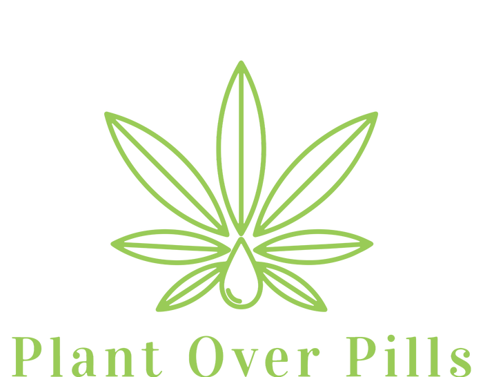 Medical Marijuana Cannabis Plant Over Pills Graphic Valucap Bio-Washed Visor