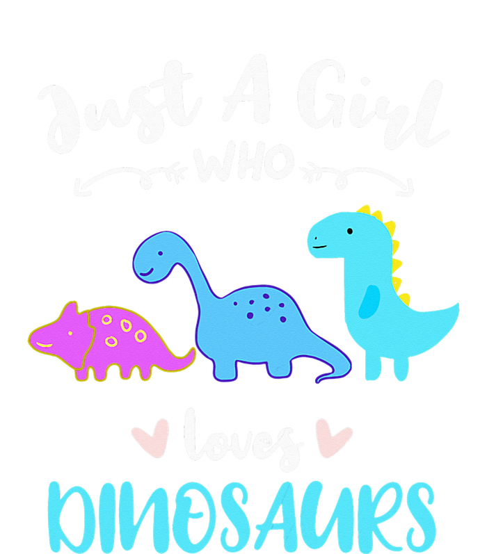 Just A Girl Who Loves Dinosaurs Valucap Bio-Washed Visor