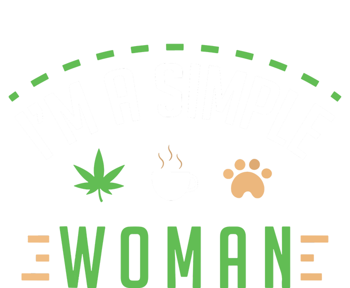 Cannabis Coffee Dogs Simple Woman Weed Pet Cute Stoner Gift Cooling Performance Crew T-Shirt